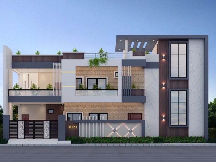 3D elevation Design In Ranchi 